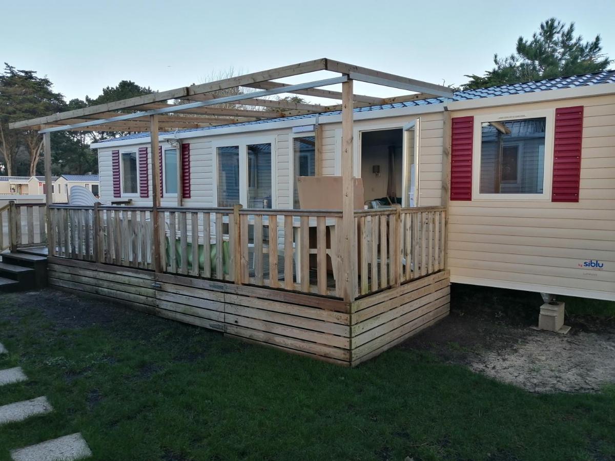 Mobilhome Neuf 2021 Vue Sur Mer กีเบอรง ภายนอก รูปภาพ