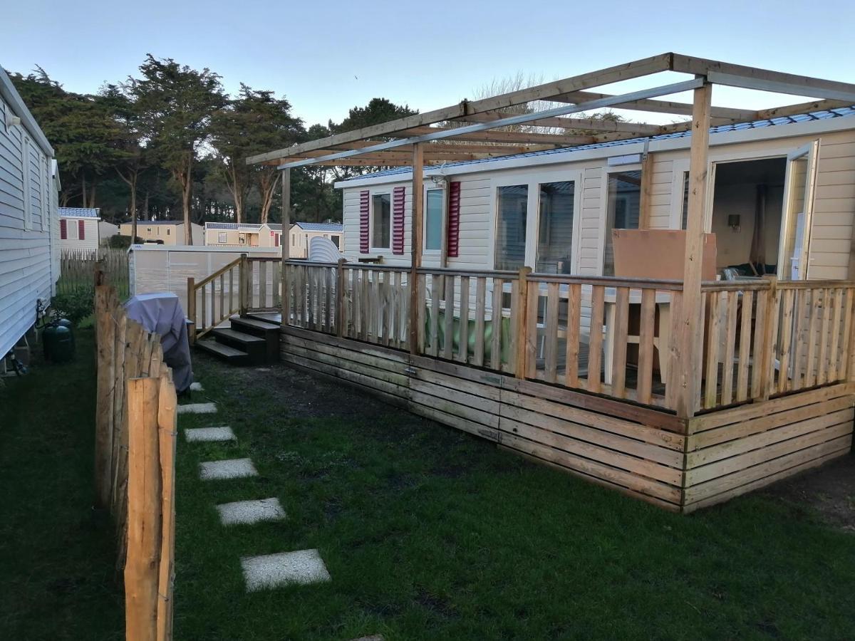 Mobilhome Neuf 2021 Vue Sur Mer กีเบอรง ภายนอก รูปภาพ