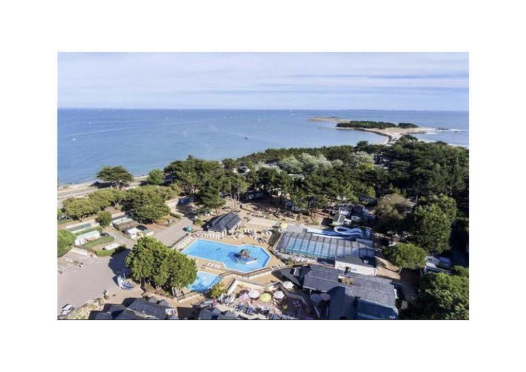 Mobilhome Neuf 2021 Vue Sur Mer กีเบอรง ภายนอก รูปภาพ