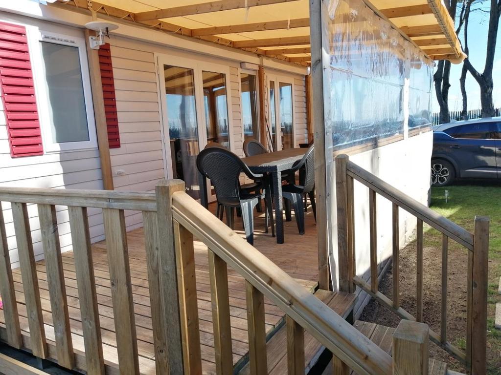 Mobilhome Neuf 2021 Vue Sur Mer กีเบอรง ภายนอก รูปภาพ